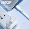Cable Type-C to Type-C, 100w, fast charging, 1m white